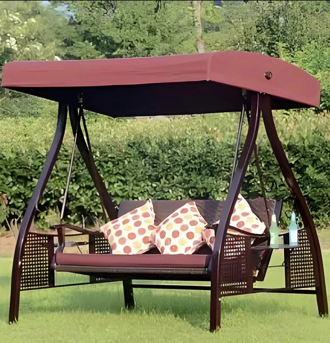 MORE DESIGN Wholesale Outdoor Stock Available Furniture Garden Hammock Rocking With Stand Hanging Patio Swing Chair