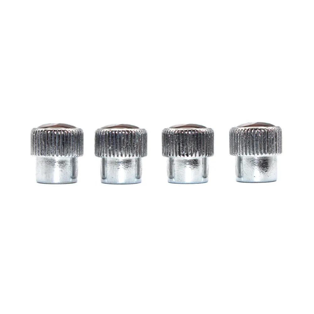 4 Pcs/Set Zinc Alloy Cat Style Tire Valve Stem Cap Tire Wheel Stem Air Valve Caps for Auto Cars