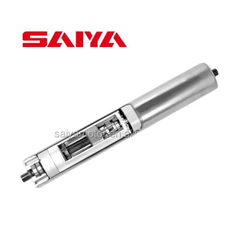 تيار مستمر 24 فولت/36 فولت/48 فولت التيار المتناوب 220 فولت المغناطيس الدائم عزم دوران عالي سرعة التحكم طبل المحرك فرش الناقل حزام طبل الأسطوانة