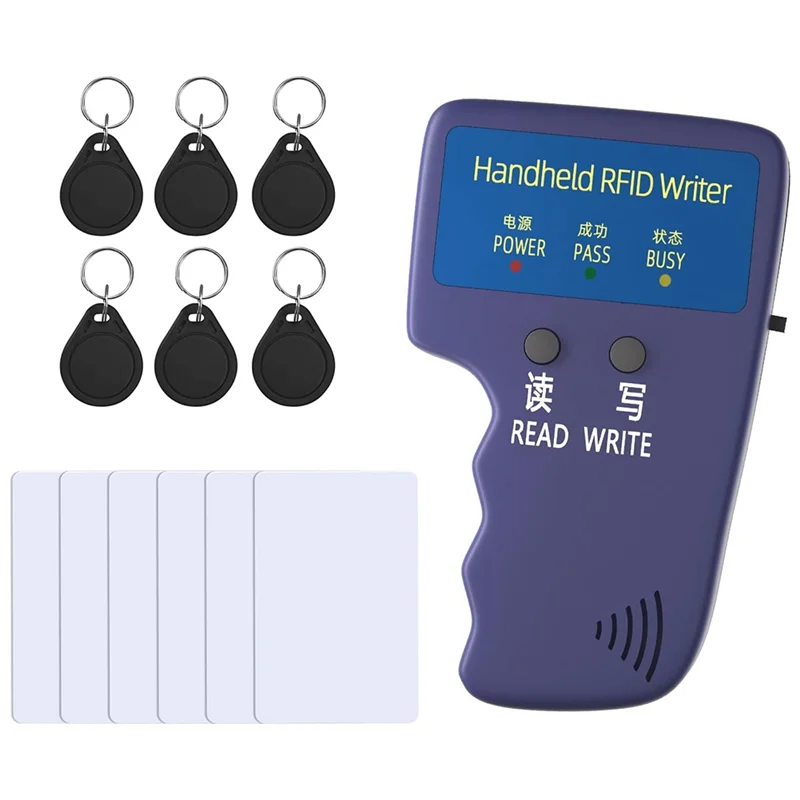 

Ручной идентификационный копир A69Z, 125 кГц, RFID-считыватель, писатель, Дубликатор, ручной RFID-копировальный аппарат, используемый для T5577 или EM4305