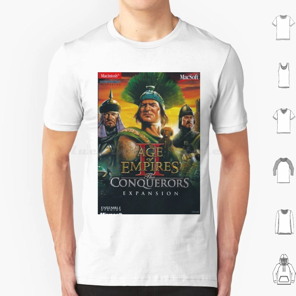 Age Of Empires Ii : The Conquerors ( Video Game ) T Shirt 6xl Cotton Cool Tee Age Of Empires Ii The Conquerors Age Of Empires