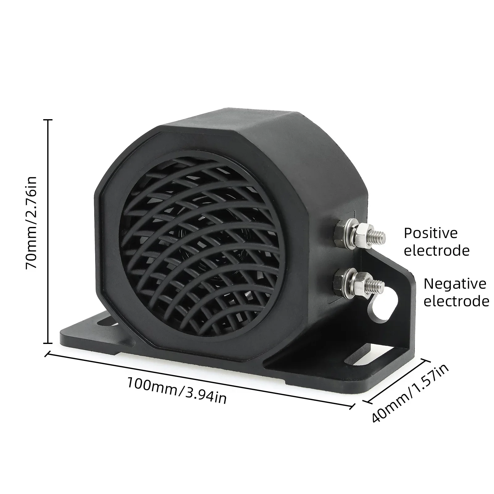 105dB Decibel Backup Reversing Horn Waterproof Siren Beeper Buzzer Sound Alarm for Car Truck For Vehicle Reverse Reminder 12-24v - view 6