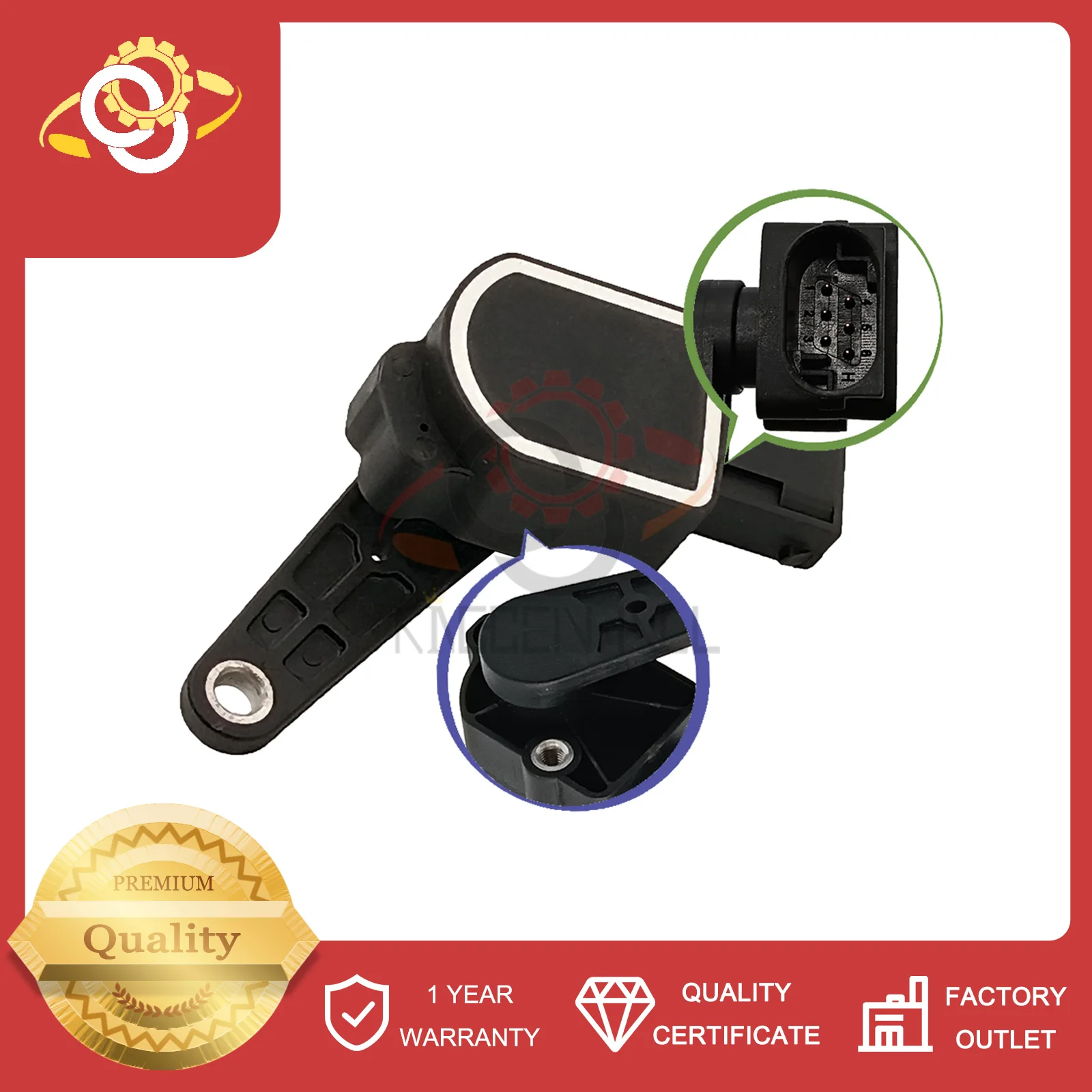 Sensor De Altura HEIGHT LEVEL SENSOR Compatible With MINI CLUBMAN Coupe Roadster Mercedes-Benz PORSCHE 37146785205 6785205