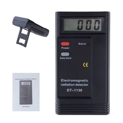 DT-1130 LCD Electronic Electromagnetic Radiation Detector Smart Digital EMF Radiation Detector Meter Rechargeable Handheld