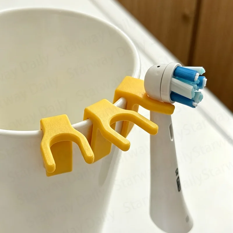 Electric Toothbrush Head Holder Cup Mount Toothbrush Storage Rack Multicolor Plastic Drying Organizer