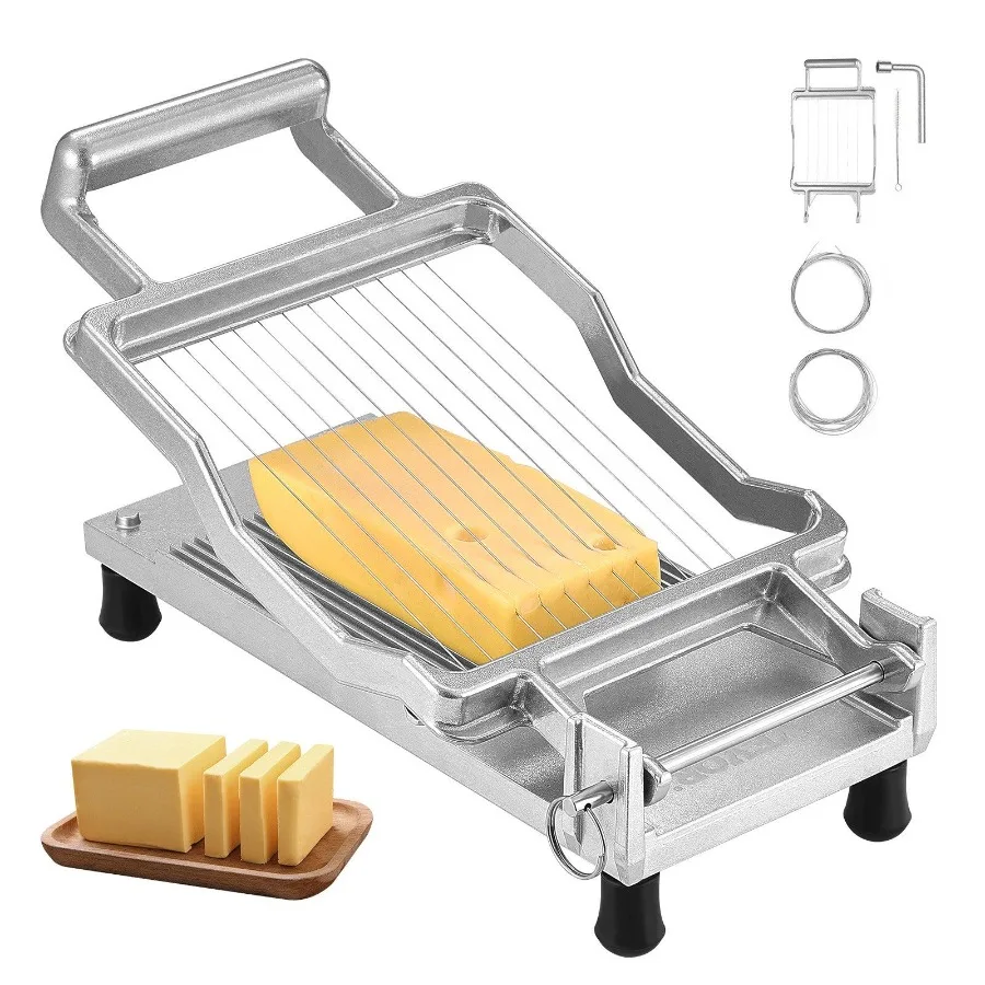 

Cheese Cutter with Wire Cheeser Butter Cutting 0.39 0.78 Cheese Slicer