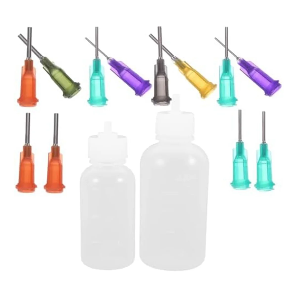 Silicone Free Glaze Needle Bottle Applicator CAU30t Pottery Glaze Bottles Precision Tip Applicator Bottle Medicine Bottle