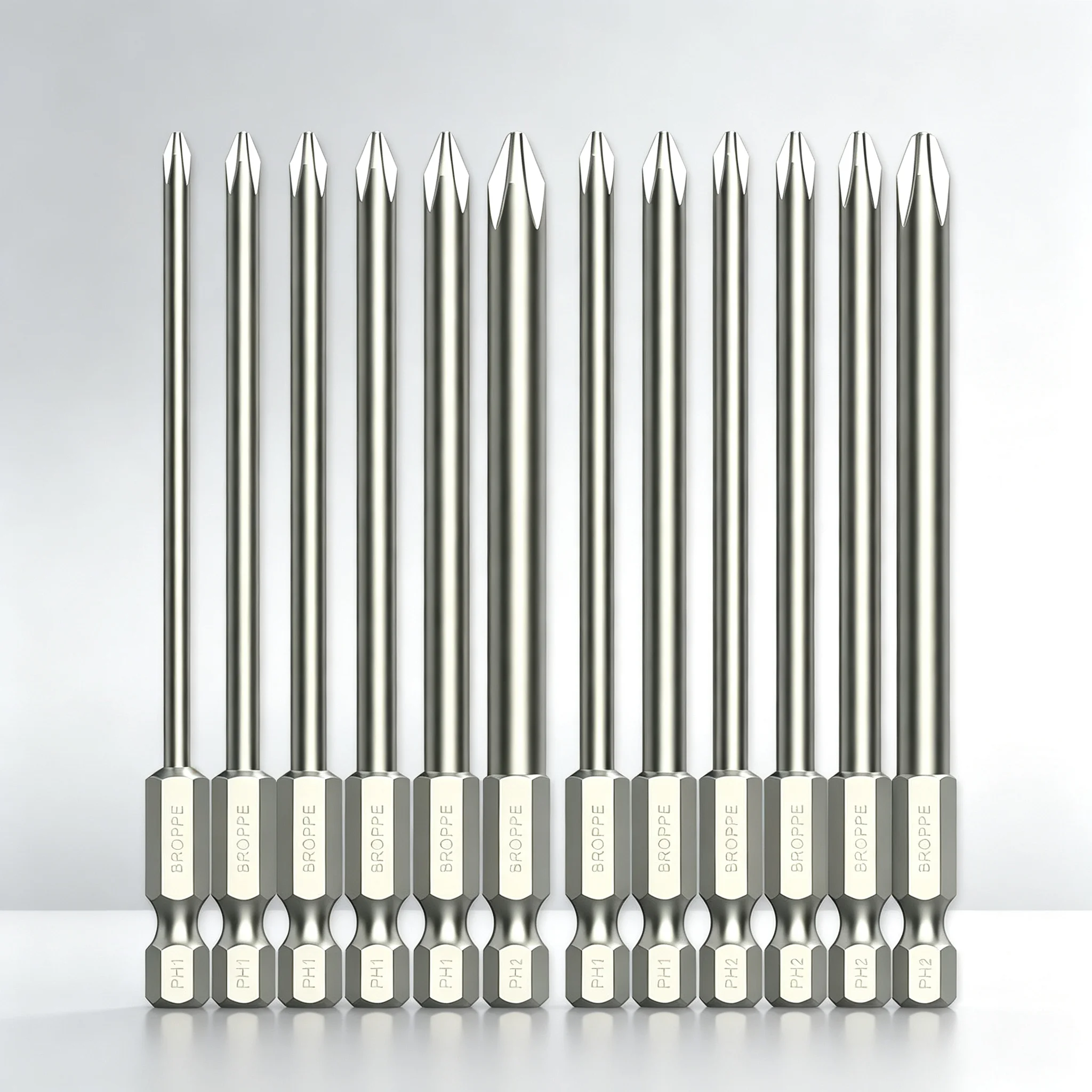 Magnetic Screwdriver Bit Set 6.35mm Hex Shank Phillips Torx Hex Drill Bit 50 75 100 150 200mm