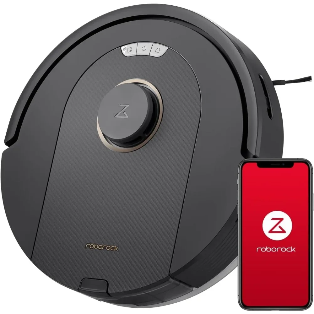 Q5 Pro Robot Vacuum and Mop Combo, 5500Pa Suction, DuoRoller Brush, LiDAR Navigation, Robotic Vacuum Cleaner with 240 min