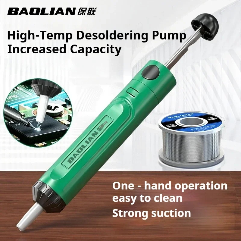 Suction Cup Soldering Iron Gun Holder Pen Tool Pump Quick and Easy Hand Bga Clean Desoldering Desolder Lapd Lead Accessory Dryer