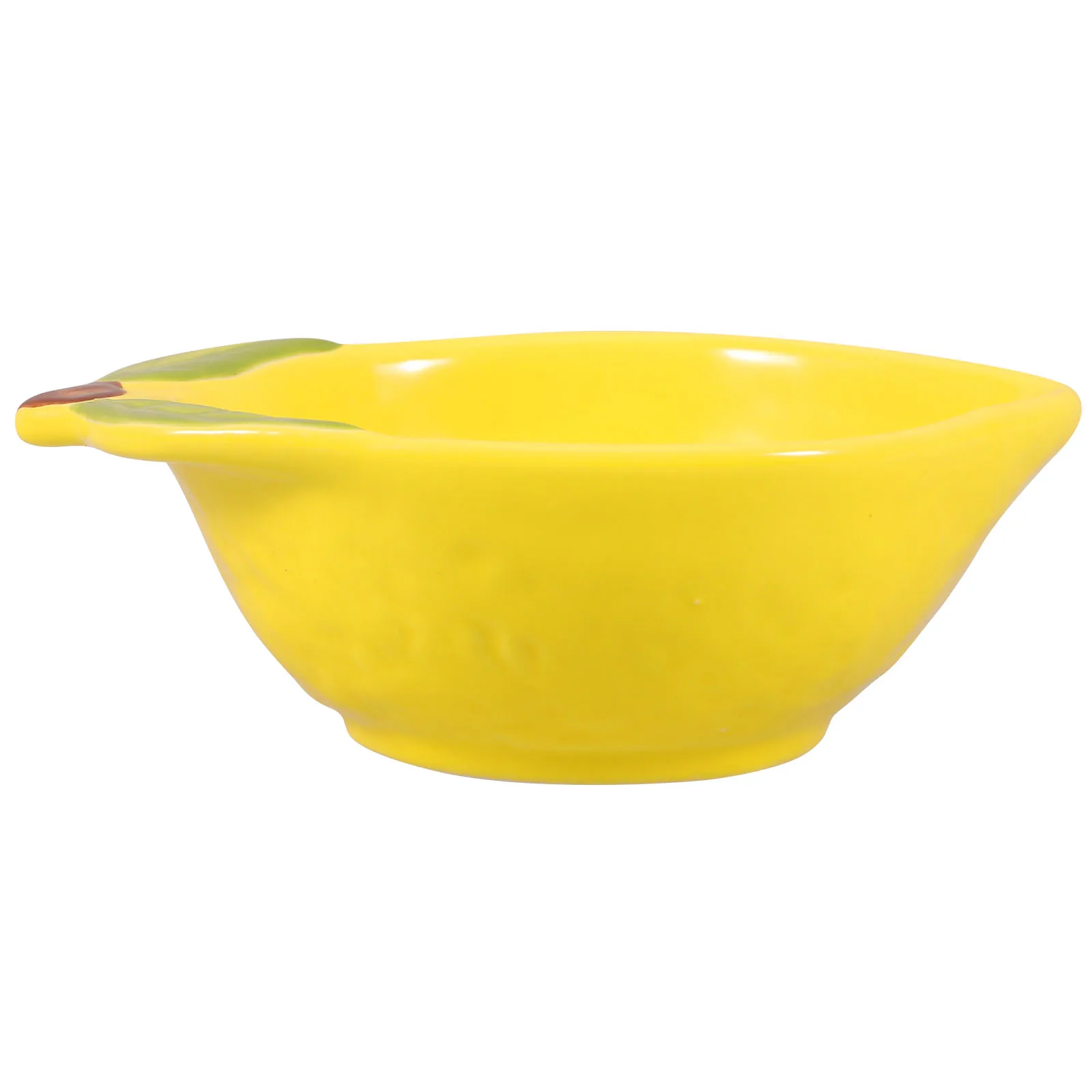 

Ceramic Lemon Themed Dinnerware Set Cute Fruit Plate for Salad Dessert Serving Bowl Kitchen Decor Party Tableware