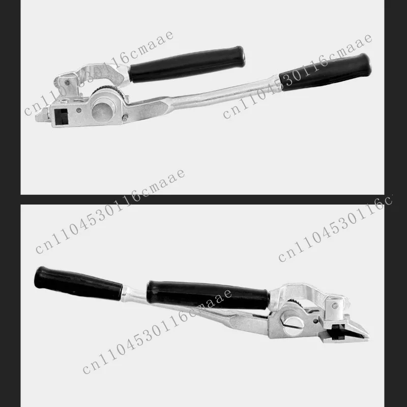 

New 1-Piece Tensioner Stainless Steel Binding Tool Red/Blue/Black Cut Pipe Strap Binding Gear Type Tightening Machine