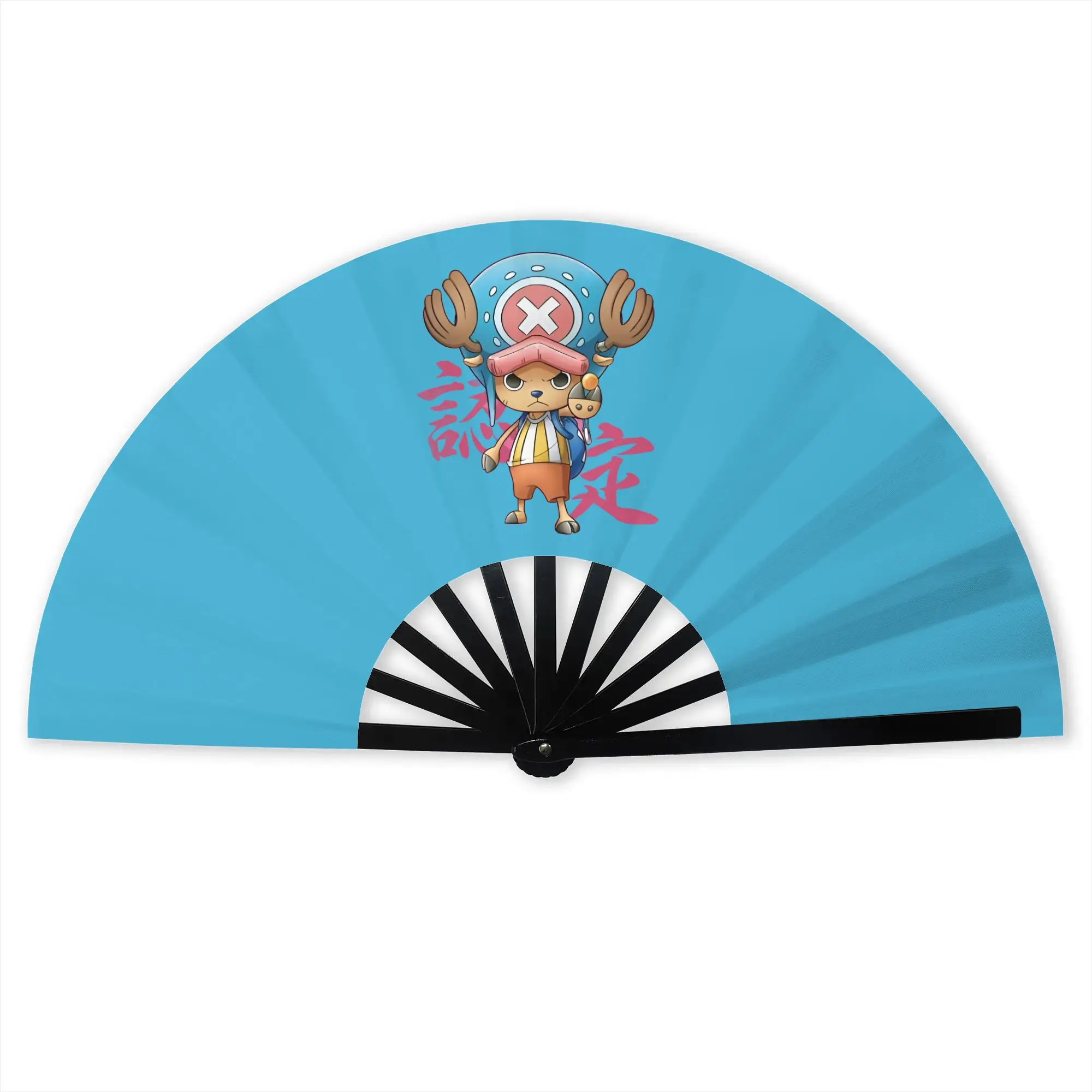 

One P-Pieces Tonys Choppers Folding Hand Fan Custom Anime Classic Manga Movie Fan Novelty Summer Accessory Decorative Fans