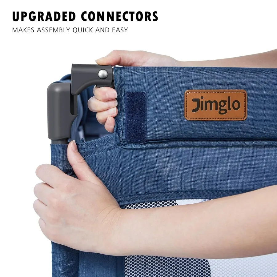 روضة أطفال قابلة للطي للأطفال الرضع والأطفال الصغار مركز أنشطة روضة محمول مع 50 كرة + 2 مقابض للسفر في الداخل #4