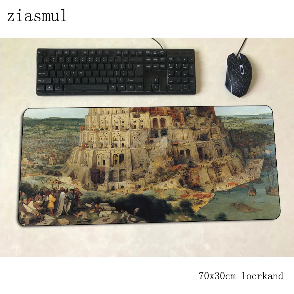 art mouse pad gamer 70x30cm gaming mousepad Mass pattern notbook desk mat cute padmouse games home gamer mats gamepad