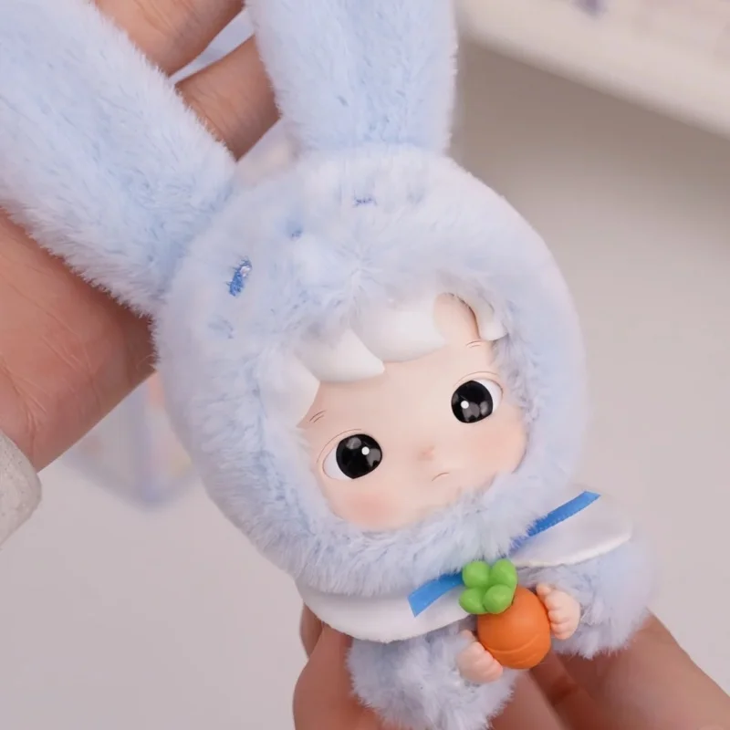 ของแท้ Pop Mart Hacipupu Animal Hug Series ตุ๊กตาไวนิลแบบกล่องสุ่ม ของตกแต่งสุดเก๋ ของขวัญวันเกิดสำหรับเด็กผู้หญิง ของเล่นสุดฮิต