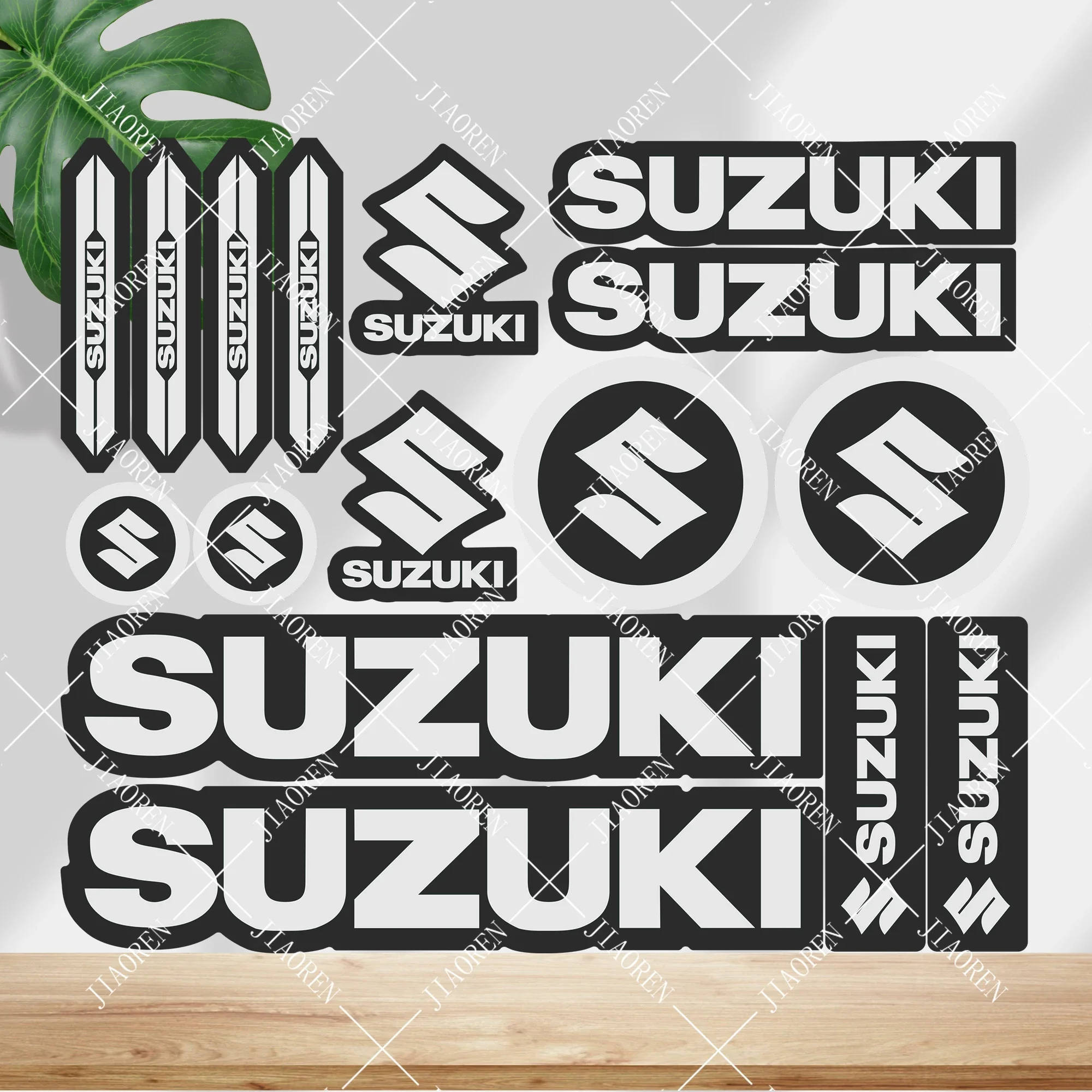 ملصقات سوزوكي عاكسة من الفينيل لخزان الدراجة النارية Declas Gsr600 Gsx1000 750