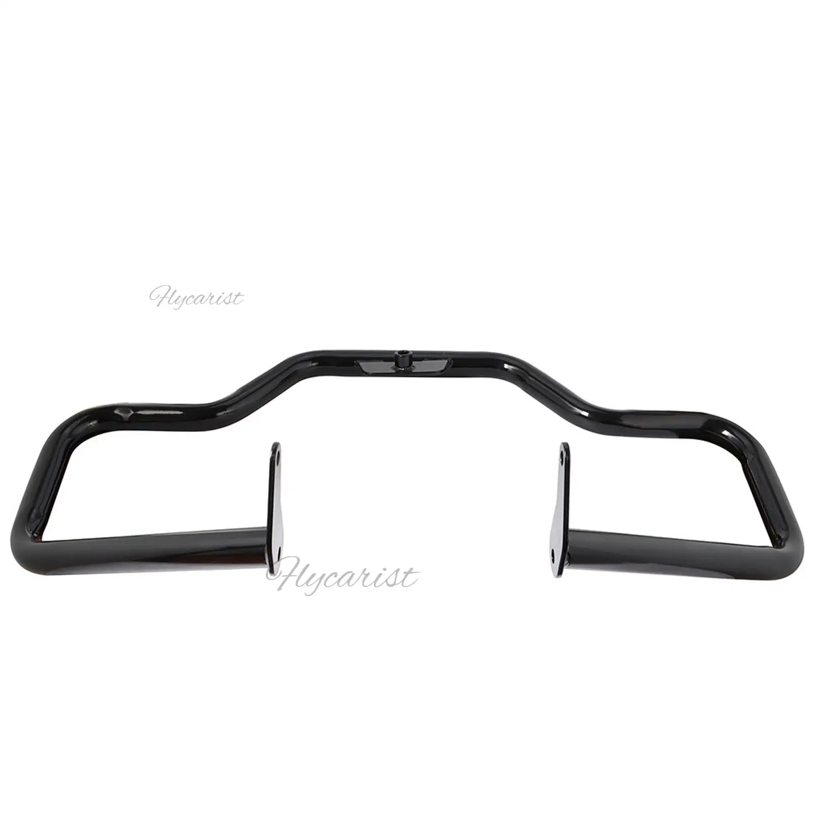 Chrome Black Mustache Engine Guard Highway Crash Bar For Harley Softail 2018-23 Motorcycle