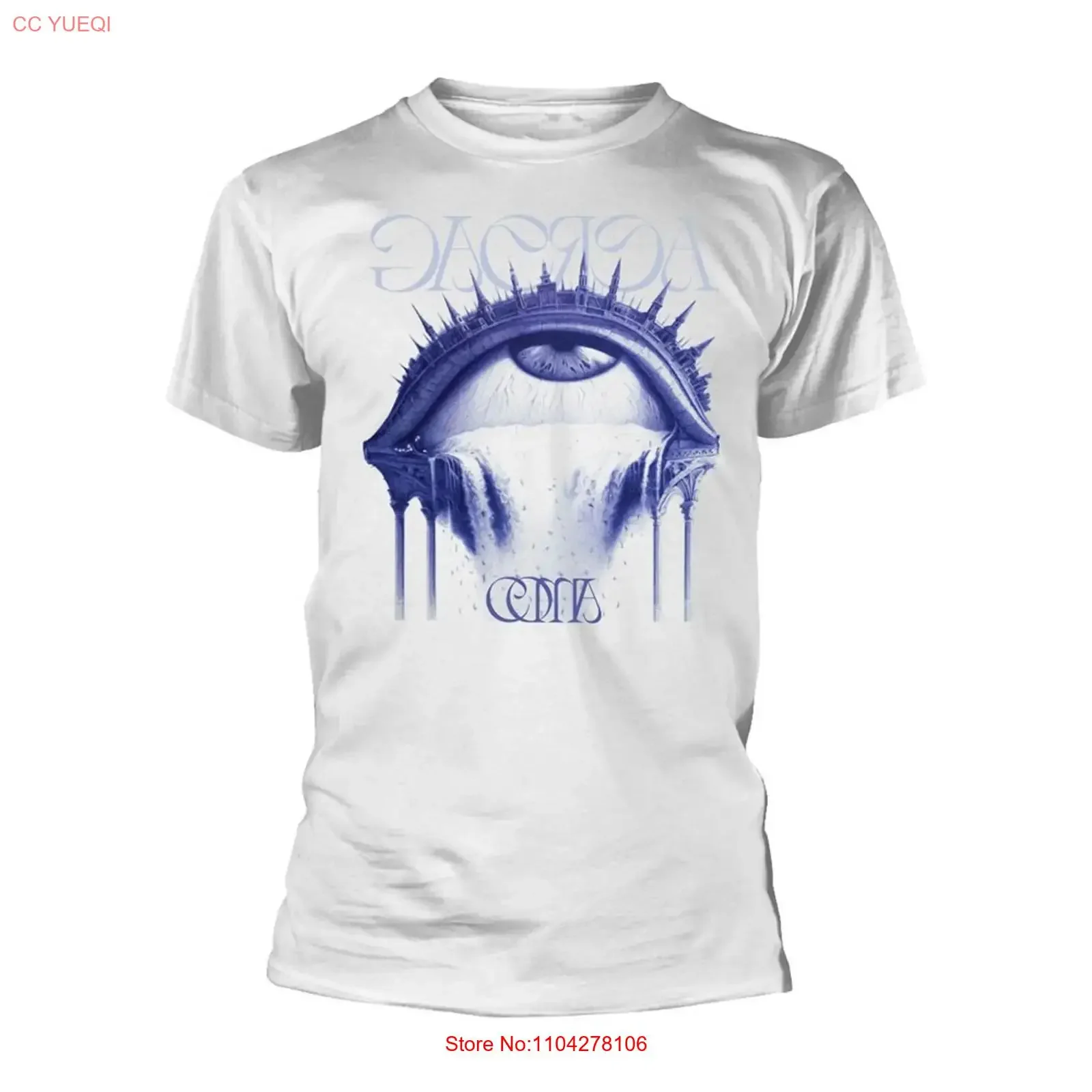 Gaerea Coma White T Shirt NEW OFFICIAL vintage Washed Stretched Breathable homme Soft Top For Everyday Wear Unisex