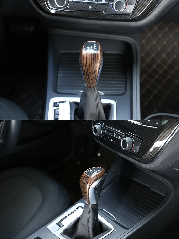 Für BMW X1 F48 2016-2019 ABS Auto Shift Kopf Abdeckung Dekorative Aufkleber Auto Innen Zubehör Für BMW 2er F45 F46 2015-201 – Detail 4