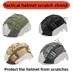 FAST helmet cloth shield Camouflage helmet corda elastica camouflage Little Green Man Tactical helmet shield, antigraffio