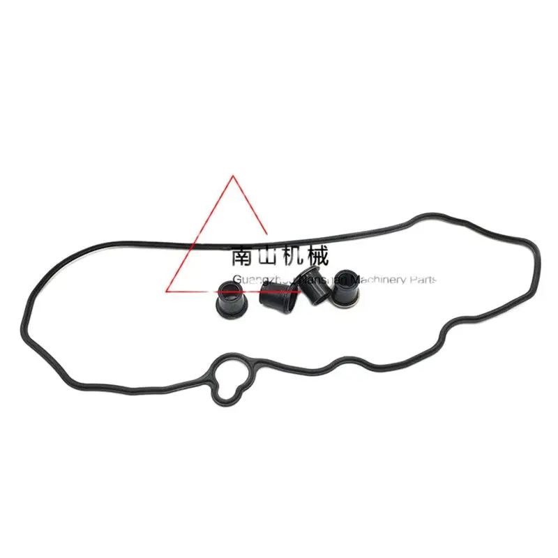 For Doosan for Daewoo DH60-7 valve compartment cover rubber cushion 4TNV94/98 engine nozzle rubber cushion excavator accessories