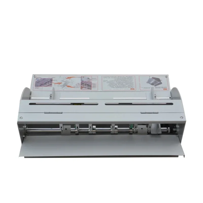 H500 Electric Paper Creasing Machine 220V/110V Book Cover Creasing Cutting Creasing Folding Machine 460MM QX Electric Paper