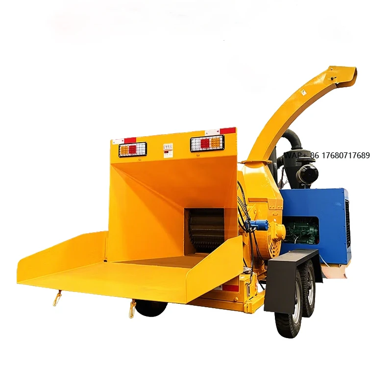 

High Quality Garden Branch Grinder Wood Crusher with Motor and Bearing Core Components