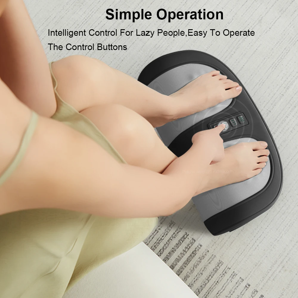 Electric Shiatsu Foot Massager Deep Kneading Foot Massage Machine for Home Use Multi Modes to Relieve Foot Fatigue & Sore Muscle