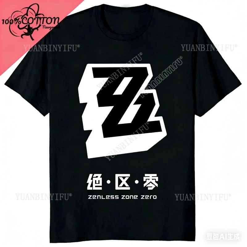 New arrival Zenless Zone Zero T-Shirt ACG ARPG Game Fans Cosplay Graphic T Shirt Cotton Casual Fashion Streetwear Man Women