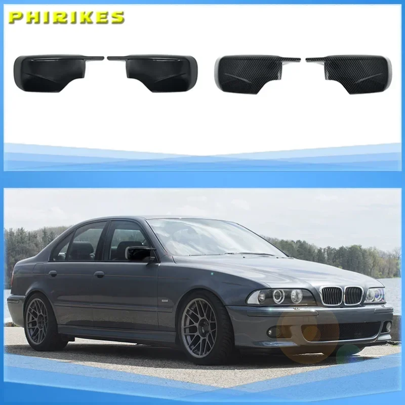 

Car Side Door Rearview Side Mirror Cover Cap for BMW E46 316i 318i 318d 320d 320i 323i 325i 328i 330d 330i 330xi 1998-2005 ABS