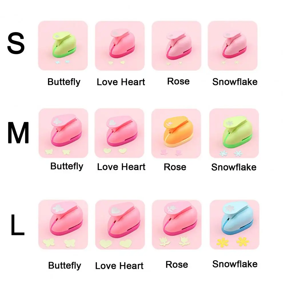 Urządzenie do wytłaczania rękodzieło Scrapbook dźwignia dziurkacz motylkowy/płatek śniegu/miłość serce/kształt róży ręcznie robiony papier wytłaczanie dziurkacza