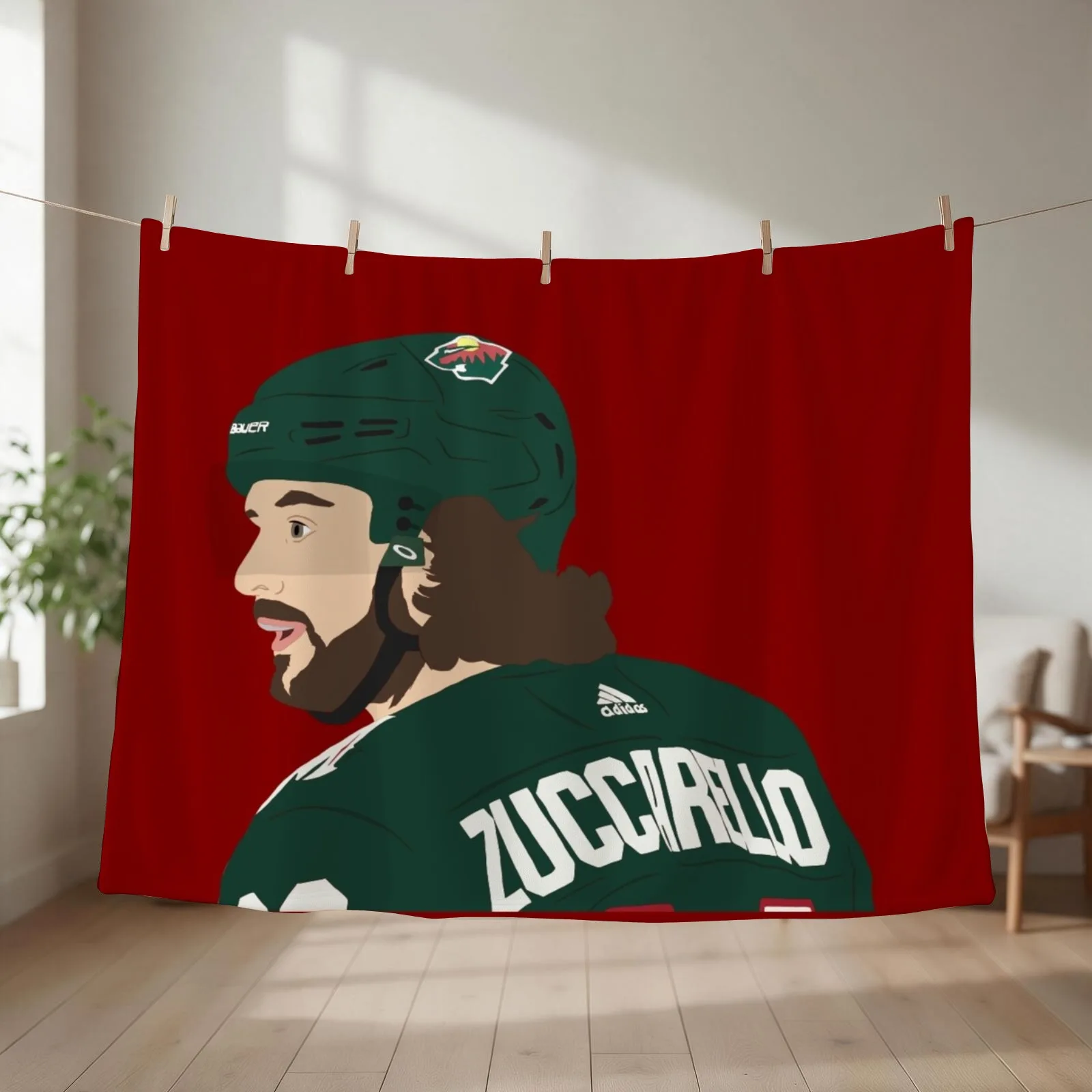mats zuccarello digital drawing design Throw Blanket couch cozy soft plush fuzzy picnic outdoor blanket