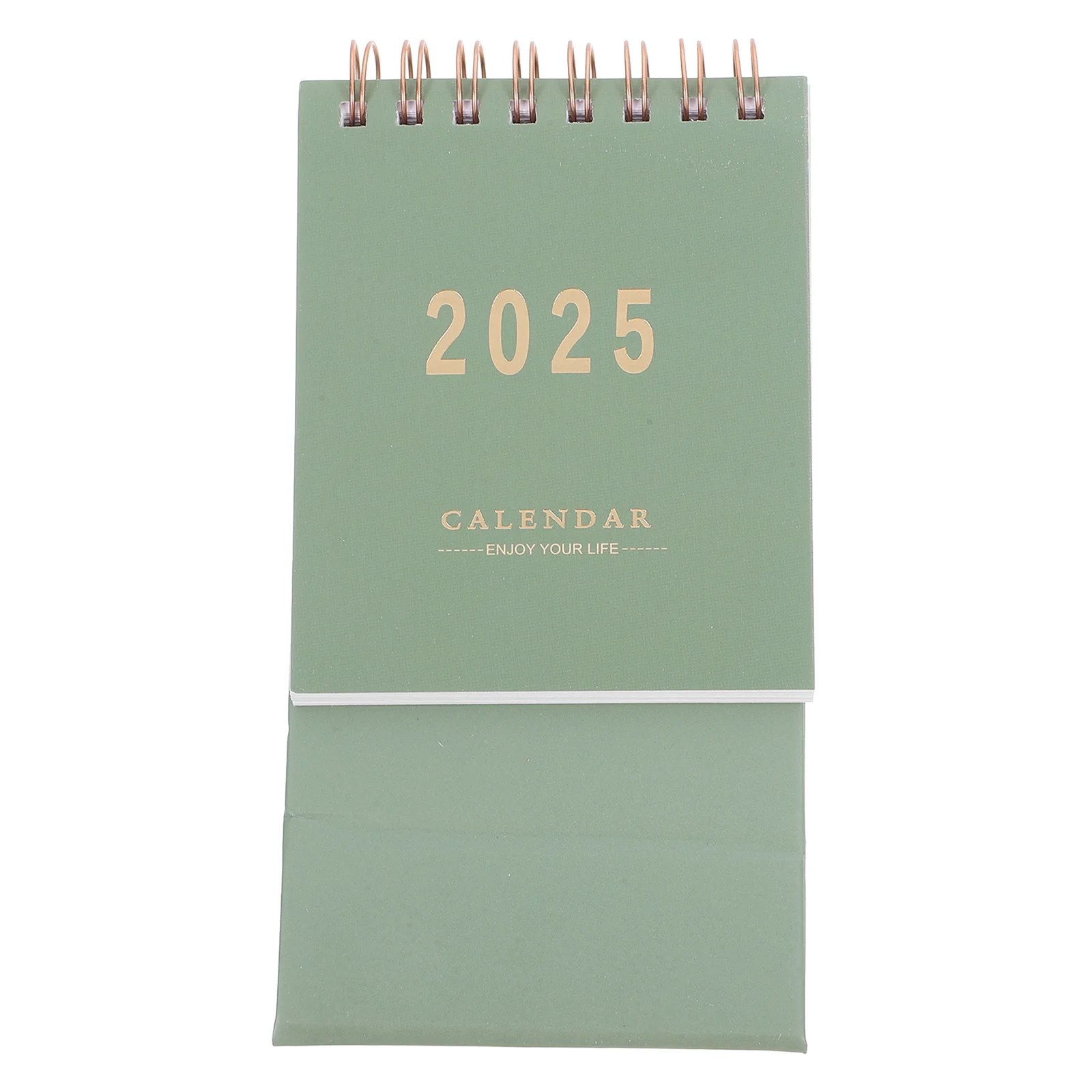 

Advanced 2025 Desk Calendar Office Agenda Paper Flip for Classroom Mini Desktop