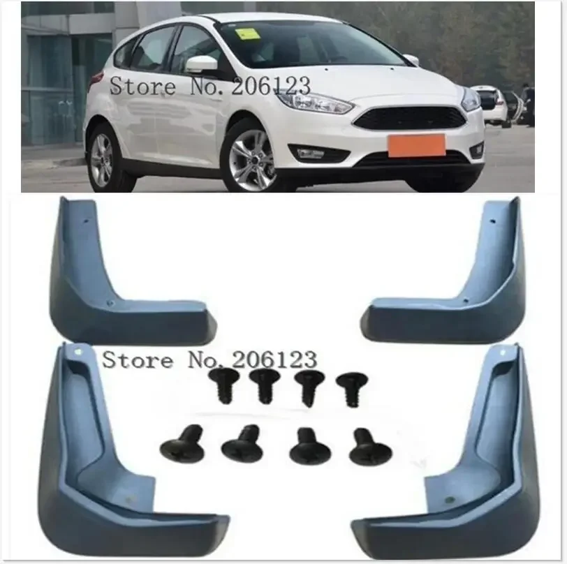 

Брызговики для хэтчбека Ford Focus 3 MK3 2011-2018, 2016-2017