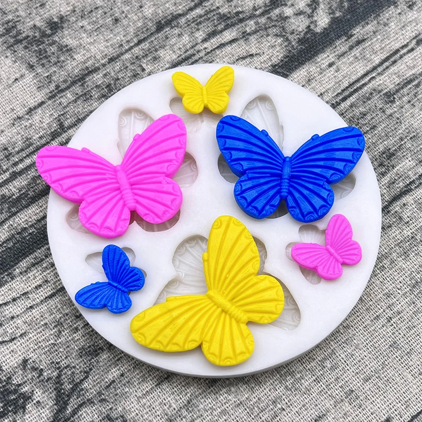 Butterfly Silicone Sugarcraft Mold Cookie Cupcake Chocolate Baking Mold Fondant Cake Decorating Tools