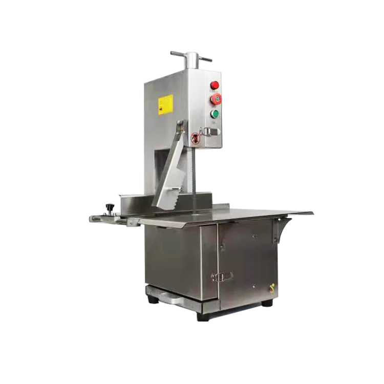 Commercial Full Stainless Steel Meat Cutting Machine Bone Saw Frozen Fish Pork Steak Cutter