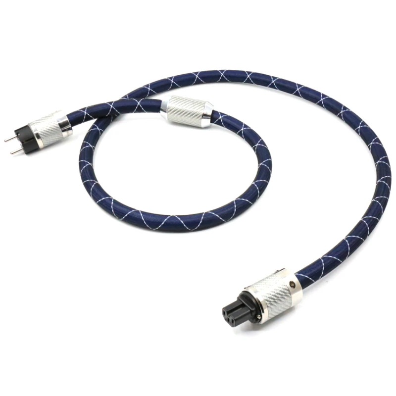 

HIFI Audio AC Power Cable with FI-50M NCF(R) US / EU Version Plug Cables 1.8M