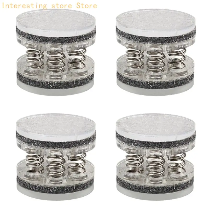 Round Support Feet Speaker Spikes with Spring Suspension for Home Speaker Use 55KC