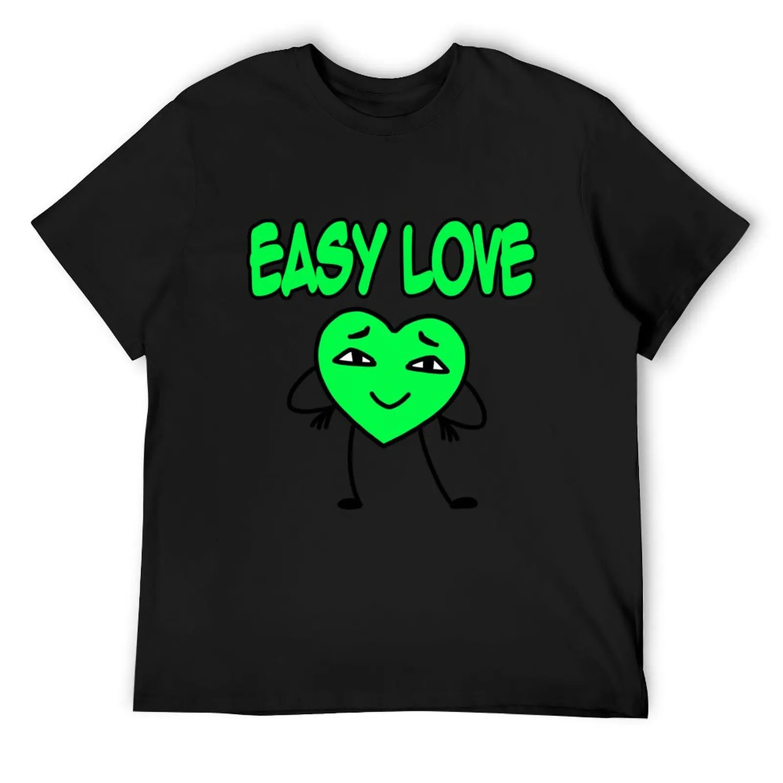 Easy love green T-Shirt summer top custom t shirt customizeds men t shirts high quality