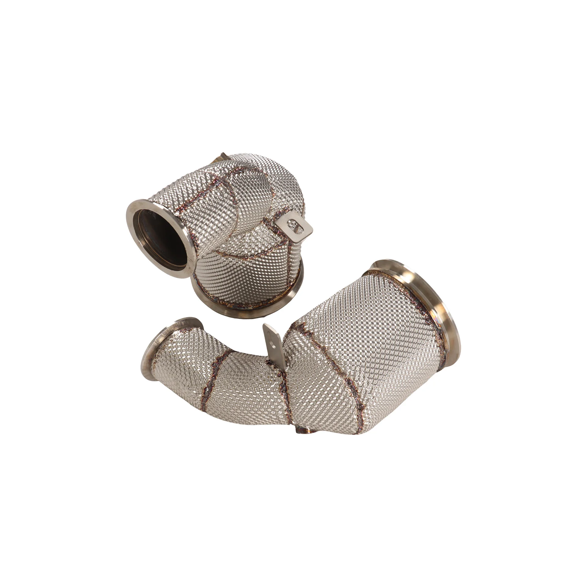

YT SS304 Downpipe with Catalytic Converter & Heat Insulation for Porsche Panamera 971 2.9T