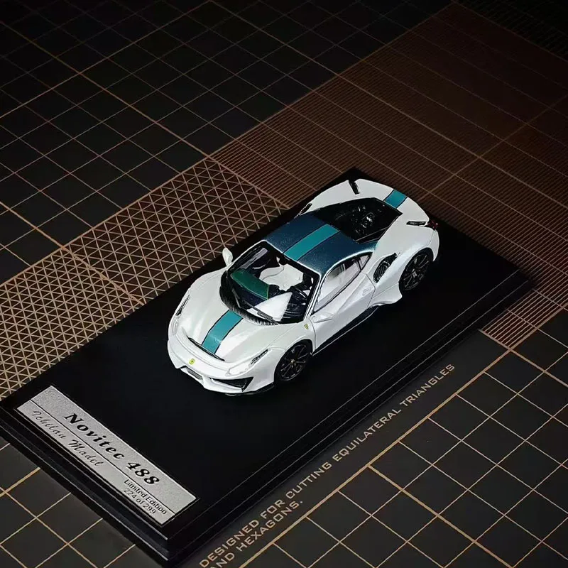 Stance Hunters 1:64 Ferrari 488 Pista Diecast Supercar Model