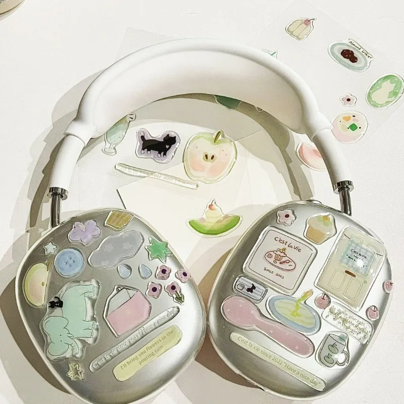 Ins لطيف الدب الطفل الفيل هلام ملصق عالية القيمة DIY بها بنفسك الهاتف المحمول الكمبيوتر بطاقة حساب اليد ملصق #3