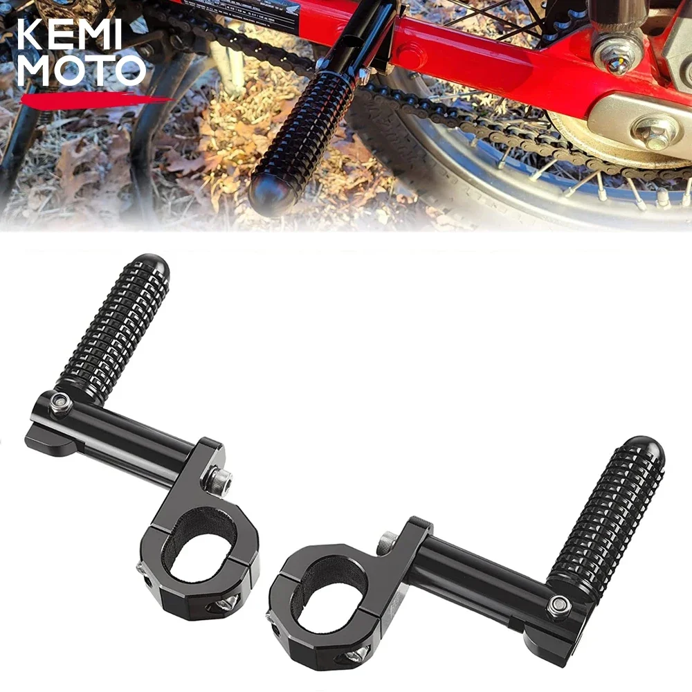 

For Honda Trail 125 Hunter Cub CT125 Rear Passenger Footrest Foot Pegs 2021-2023 Motorcycle Folding Foot Pegs CNC Aluminum Alloy