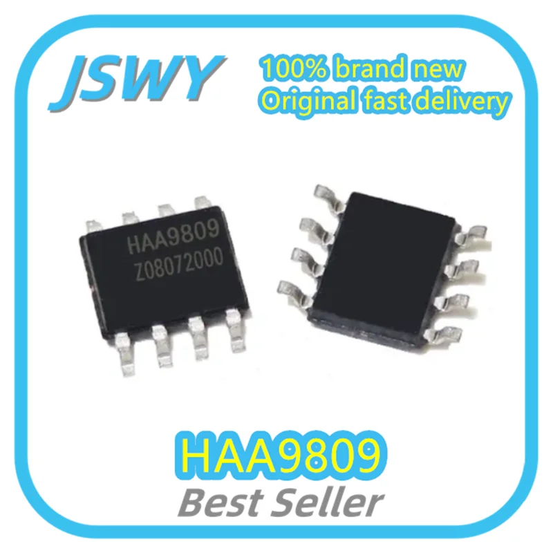 (10/50pcs) HAA9809 Silkscreen 9809 SOP8 Class AB/D Audio Amplifier Circuit Chip In Stock Original Electronics