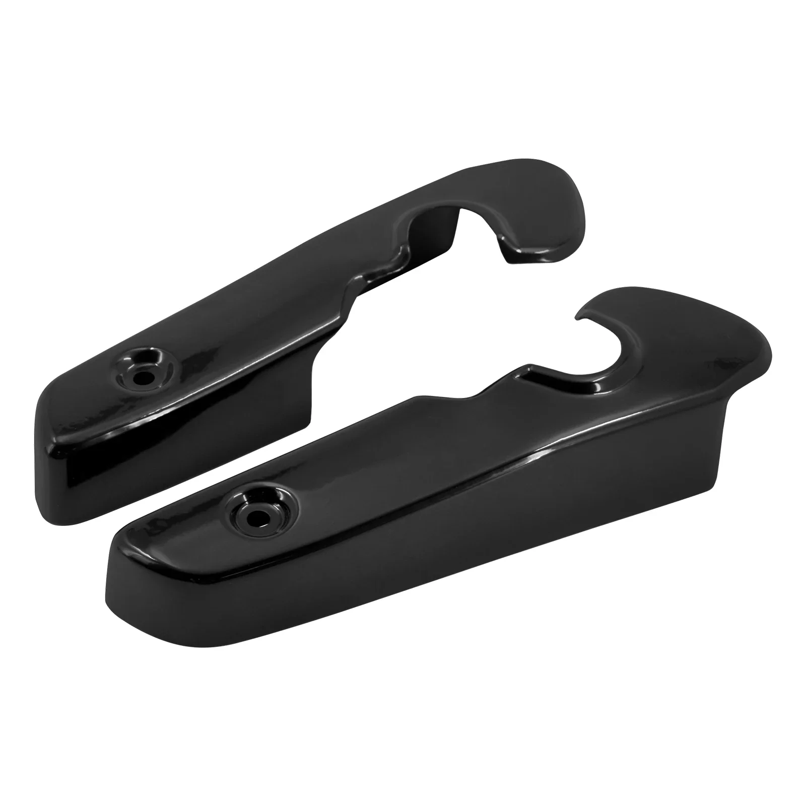 Neue hintere Kotflügel-Stützhalterung für Harley Sportsters Iron XL 883 XL1200 2014–2022, Motorrad-Kotflügel-Seitenstrebenabdeckungen, Schwarz