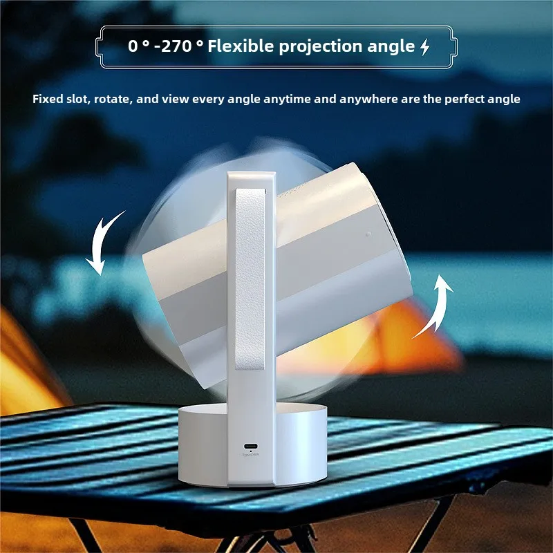 Proyector HD R3P 4K 1080P, batería integrada, 15000mah, enfoque eléctrico automático, sistema operativo Android 13, cine en casa