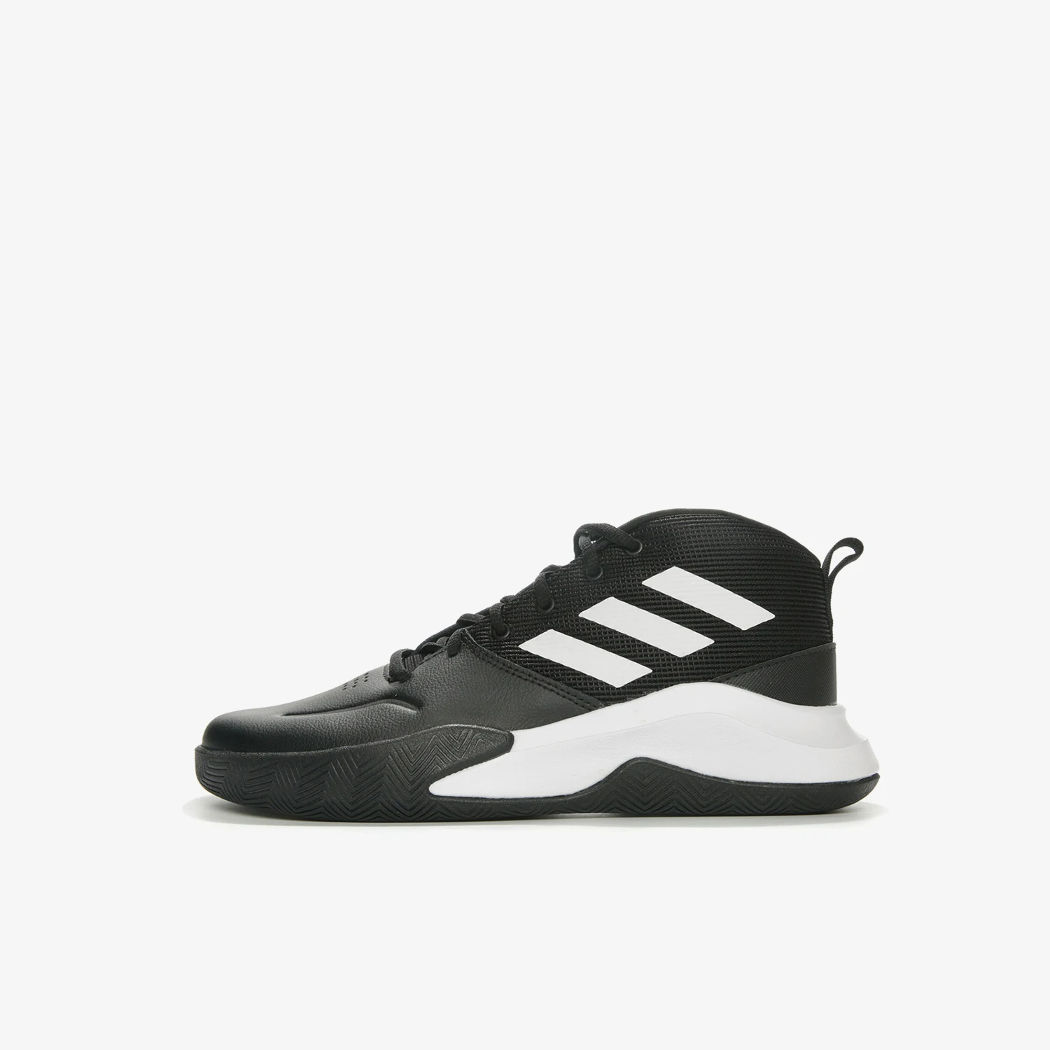 

Adidas genuine Own The Game children's mid top cushioned basketball shoes FV9451