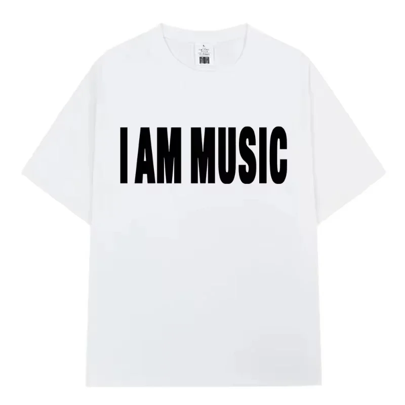 25 Hotsale rapero Playboi Carti mismo estilo I AM MUSIC camiseta estampada mujer moda Hip Hop Opium camisetas de gran tamaño camisetas