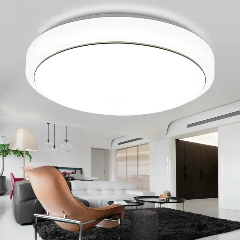 

Modern LED Ceiling Light Silver/Gold Line Lamp Kitchen Bedroom Livingroom Lamps Foyer Passage Porch Lustre